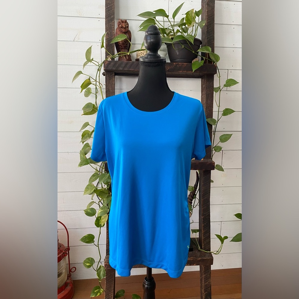 Danskin Now: Blue Short Sleeve T Shirt